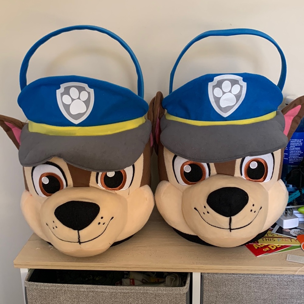 Paw Patrol Chase bucket